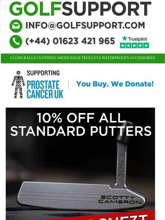 🚨 10% Off All Putters! 🚨