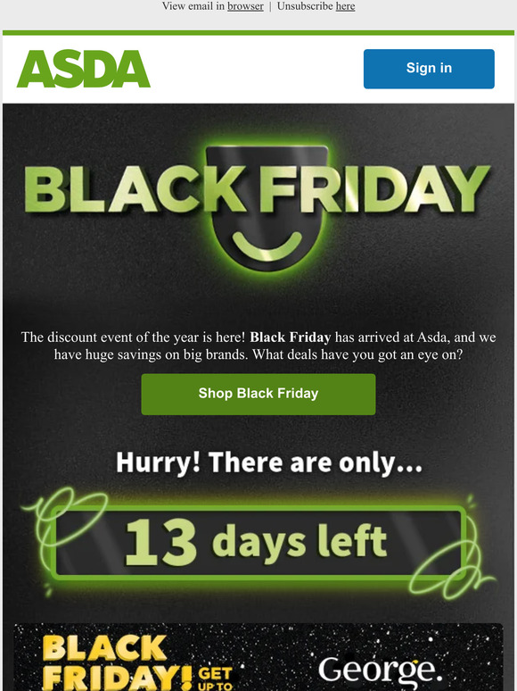 at Asda Take a look at these Black Friday deals 👀 Milled