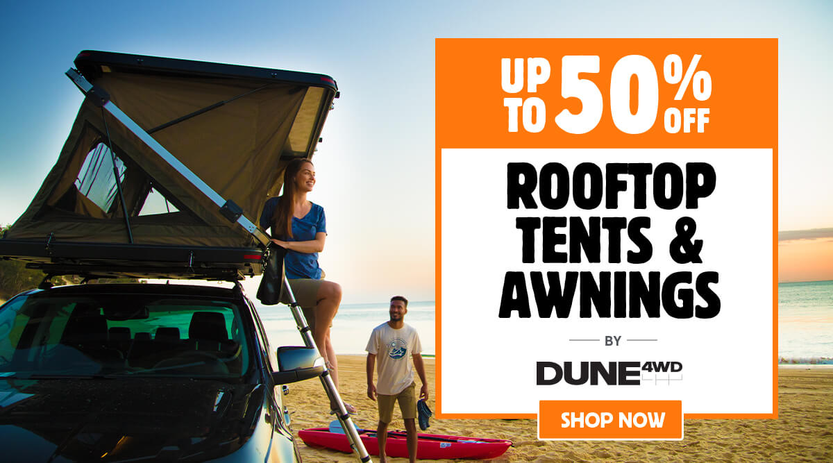Up To 50% Off Rooftop Tents & Awnings by Dune 4WD