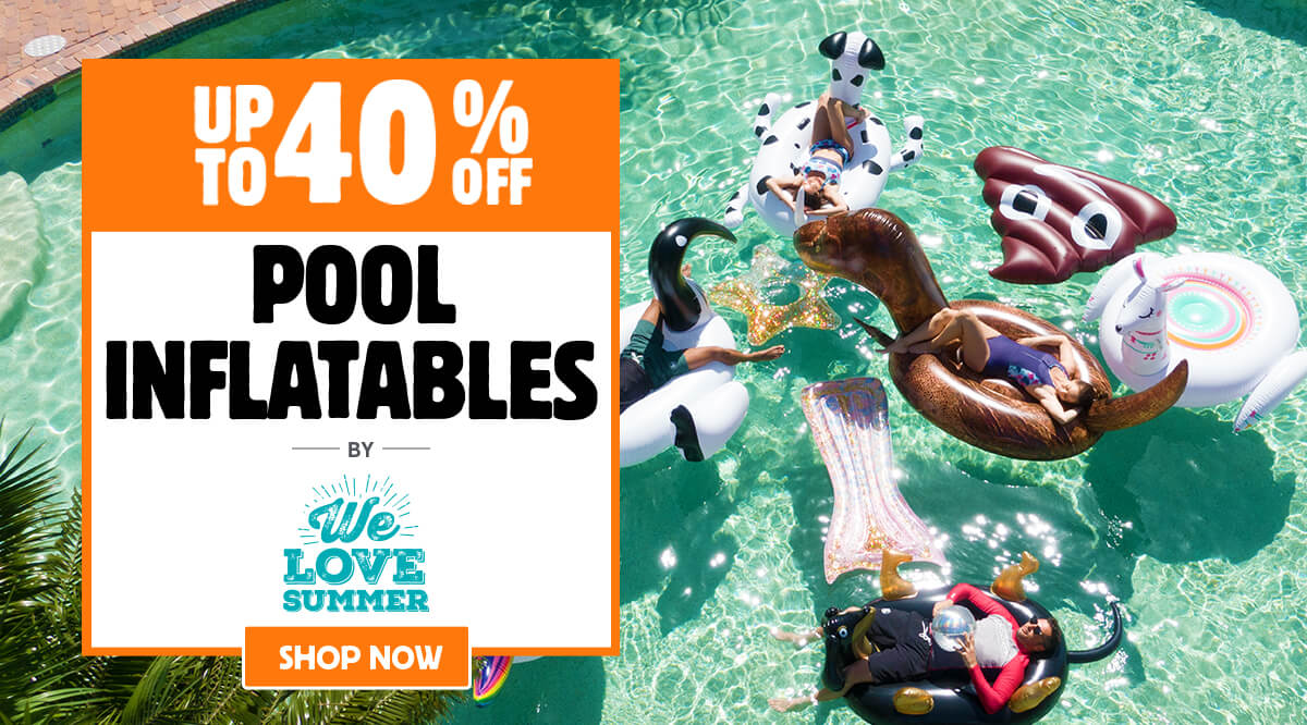 Up To 40% Off Pool Inflatables by We Love Summer