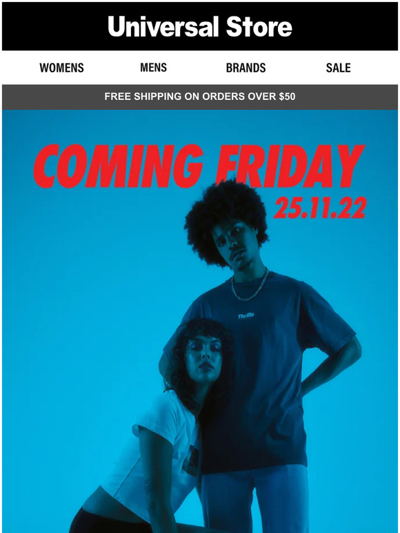 Universal Store Something is coming... 👀 Milled