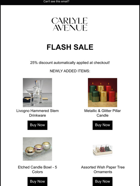 Last Chance for Flash Sale