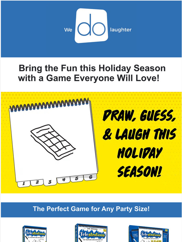 Draw, Guess, & Laugh this Holiday Season!