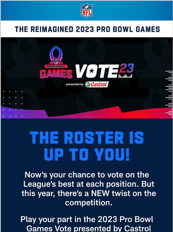 nfl game pass europe Vote NOW for the 2023 Pro Bowl Games Roster