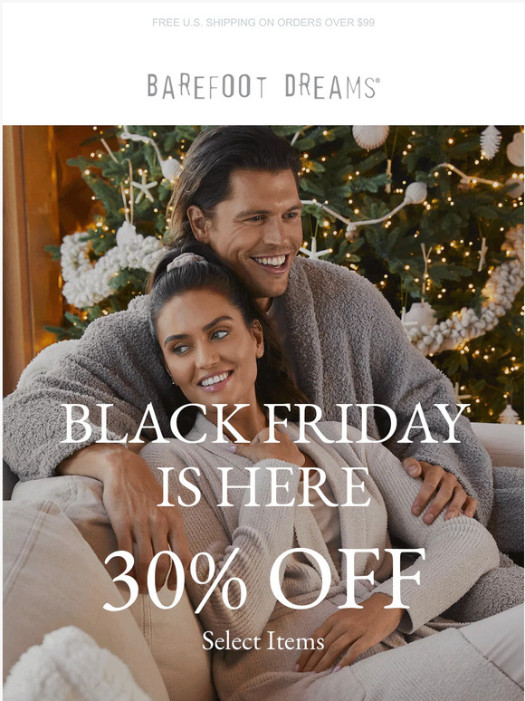 30% Off Starts Now!