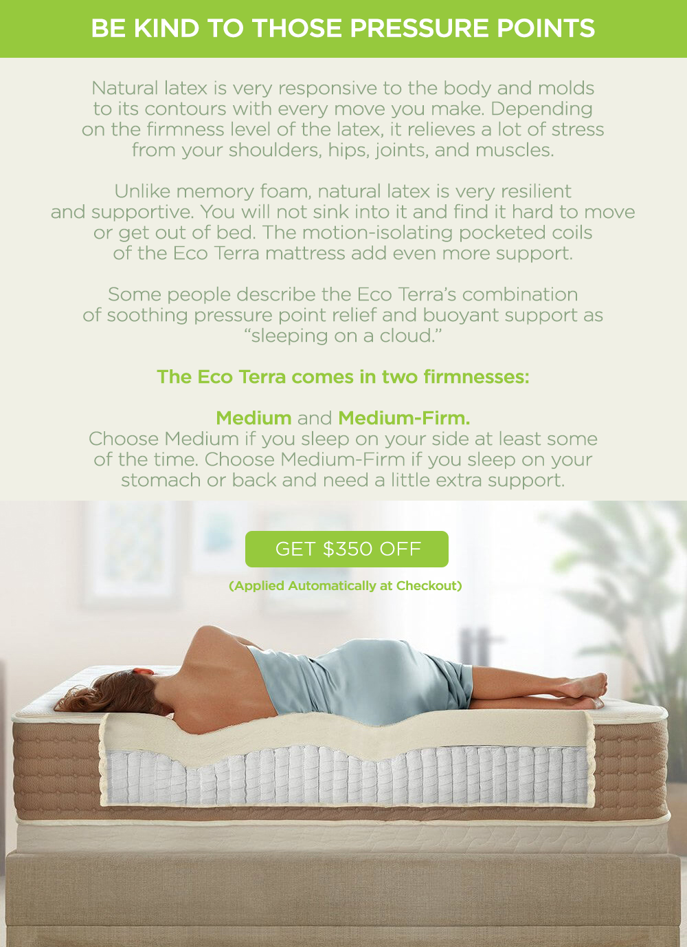 Eco Terra Beds 😫How Latex Relieves Pressure Point Pain Milled