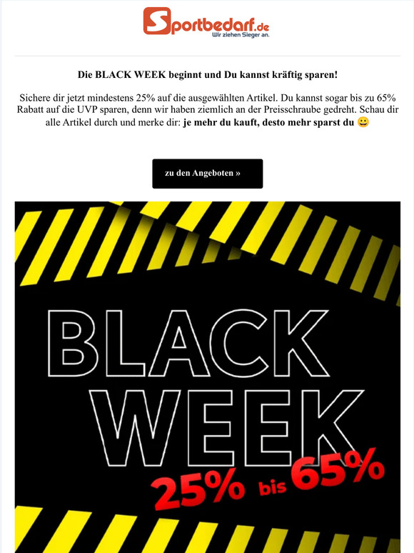 —, deine BLACK WEEK Angebote warten!