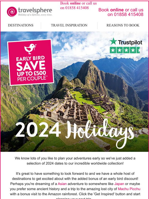 Travelsphere.co.uk 2024 Tours Now Available Milled