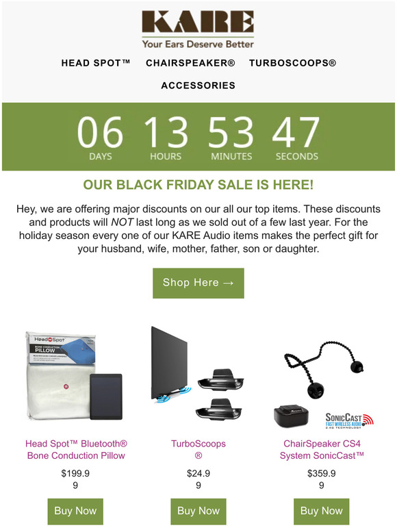 Hey, our Black Friday Sale is here! 😍