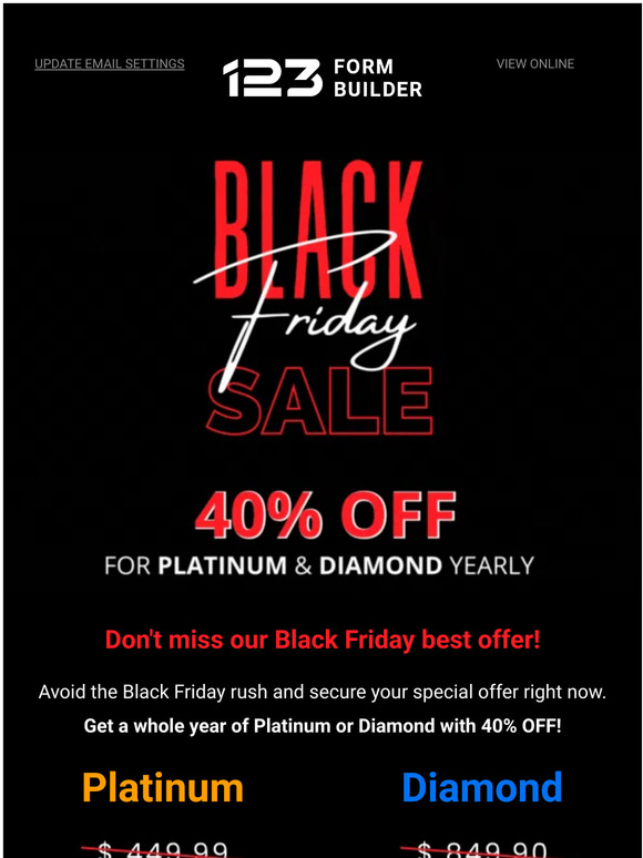 Why wait? Save 40% now - offer inside 👀