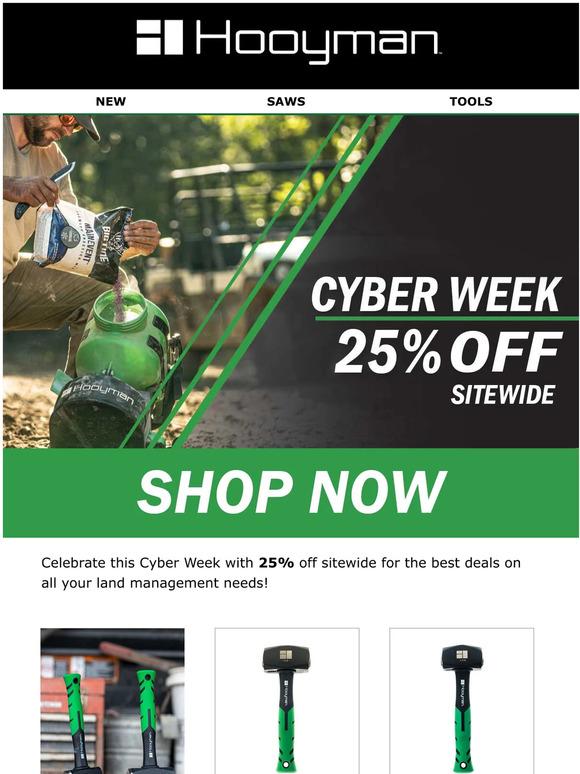 Cyber Week Starts NOW!