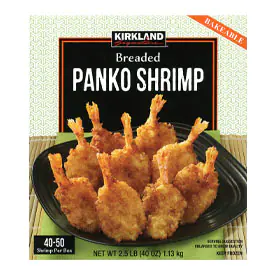 Kirkland Signature Breaded Panko Shrimp