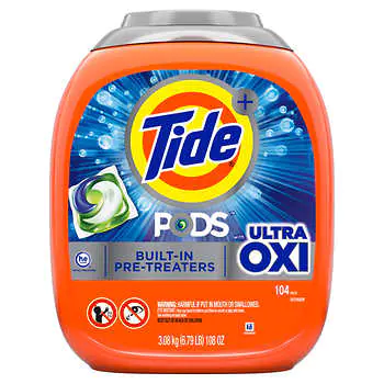 Tide + Ultra Oxi HE Laundry Detergent PODS