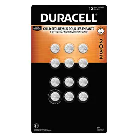 Duracell 2032 Lithium Coin Batteries