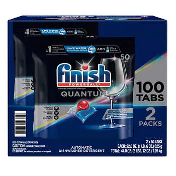 Finish Powerball Quantum Dishwasher Detergent Tabs
