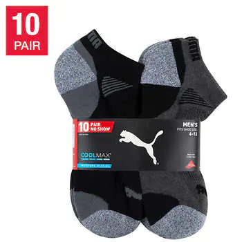 Puma Men's No-Show Socks
