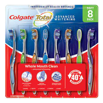 Colgate Total Advanced Whitening Toothbrushes