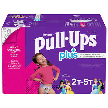 Huggies Pull-Ups® Plus for Girls