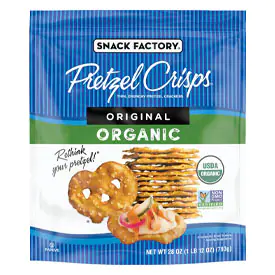 Snack Factory Organic Original Pretzel Crisps