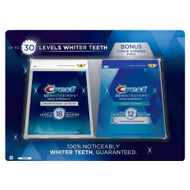 Crest 3D Whitestrips Professional Effects + Bonus 1 Hour Express Whitestrips