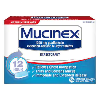 Mucinex Maximum Strength 12 Hour
