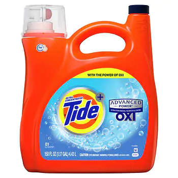 Tide + OXI Advanced Power HE Liquid Laundry Detergent