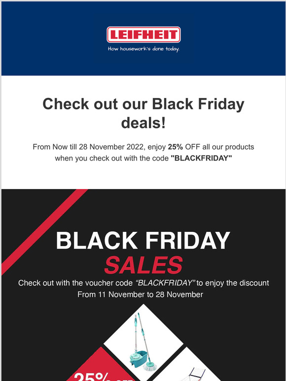Looking out for good deals this Black Friday? You might want to check out our offers!