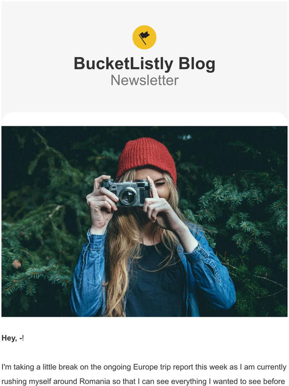 Trip Report Break: Black Friday Deals & Gift Guides