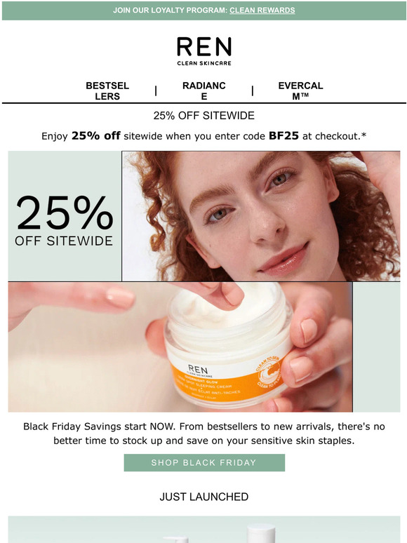 25% OFF sitewide: Black Friday Savings start NOW