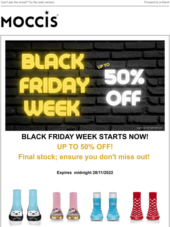 BLACK FRIDAY starts NOW!