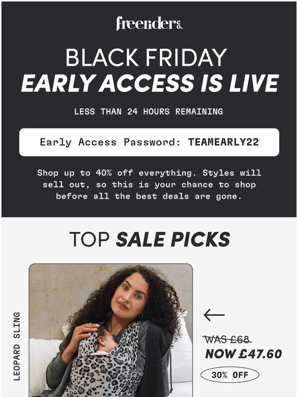 ✨🖤 BLACK FRIDAY EARLY ACCESS IS LIVE 🖤✨