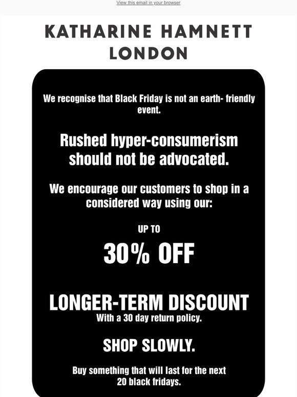 ABOUT BLACK FRIDAY
