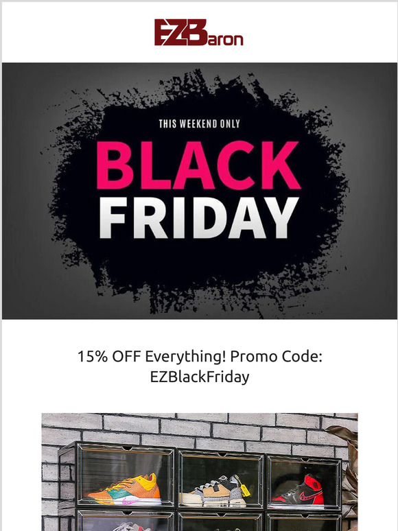 ⚡Black Friday Sales Event - Use promo code: EZBlackFriday⚡