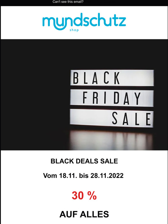 🥳 BLACK WEEK ist da!
