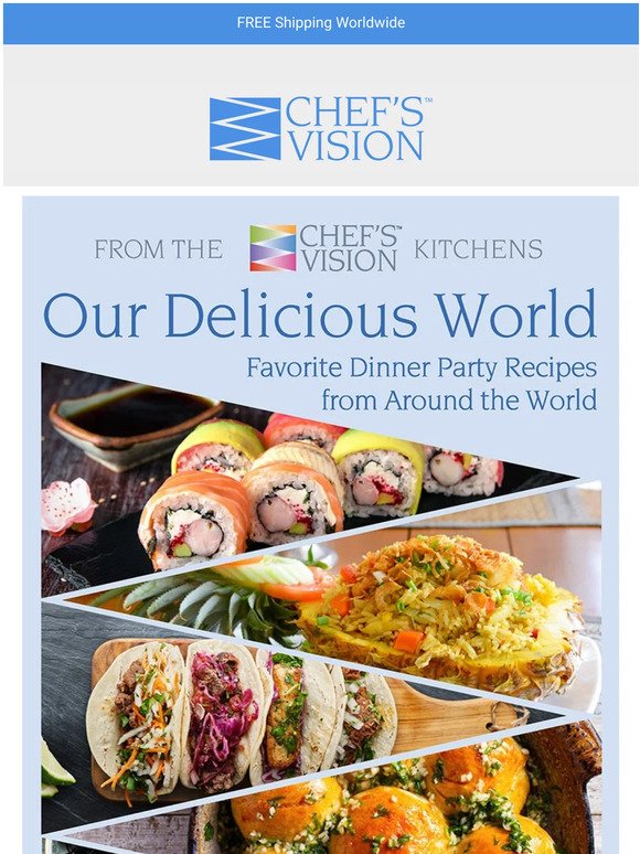 Our Delicious World - Our new recipe ebook