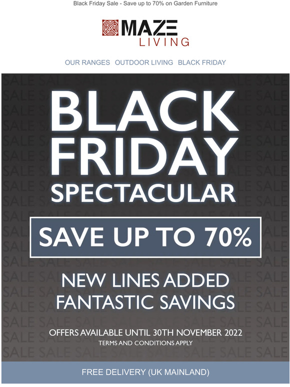 Black Friday Sale - Save up to 70% 👀