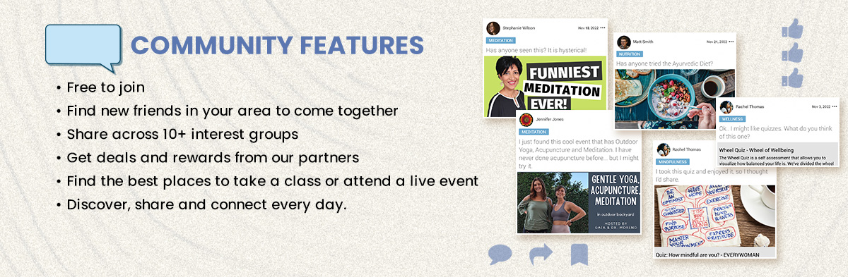 community features
