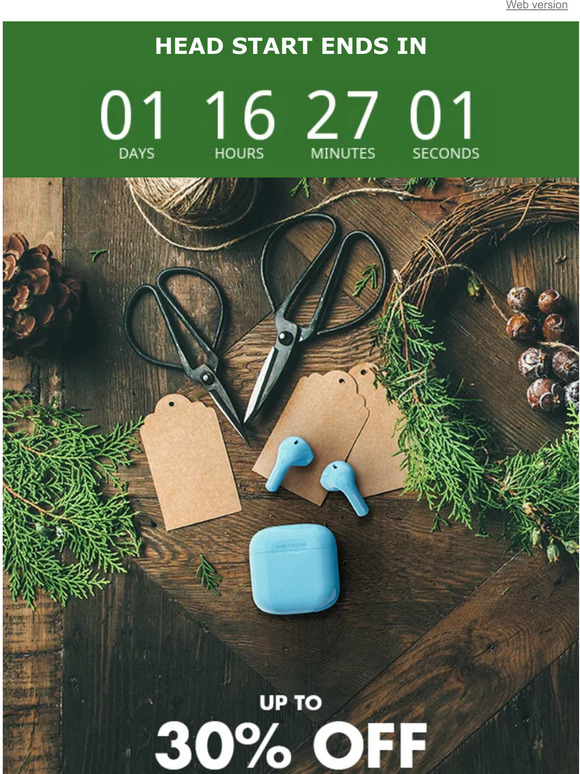 Black Friday Head Start - In case you are the Turtle 🐢