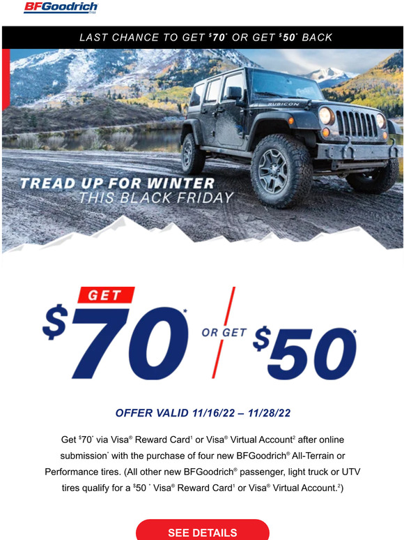 Time to get moving! This offer is about to run cold 🥶