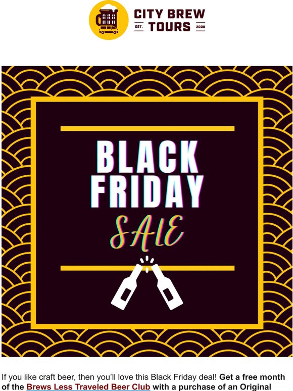Weeklong Black Friday Sale Starts NOW! 🎉