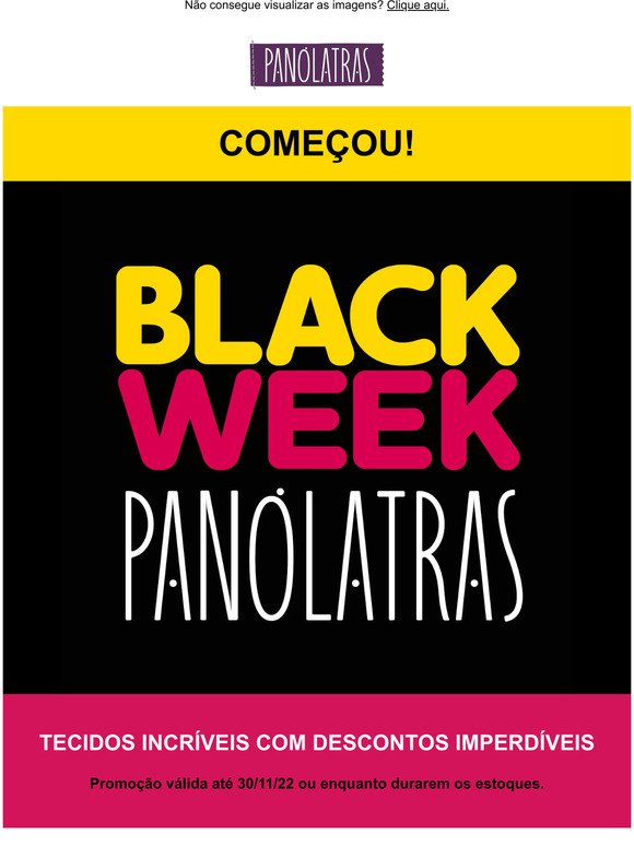 BLACK WEEK PANÓLATRAS