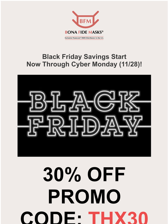 Black Friday Savings Starts Now! Take 30% Off.