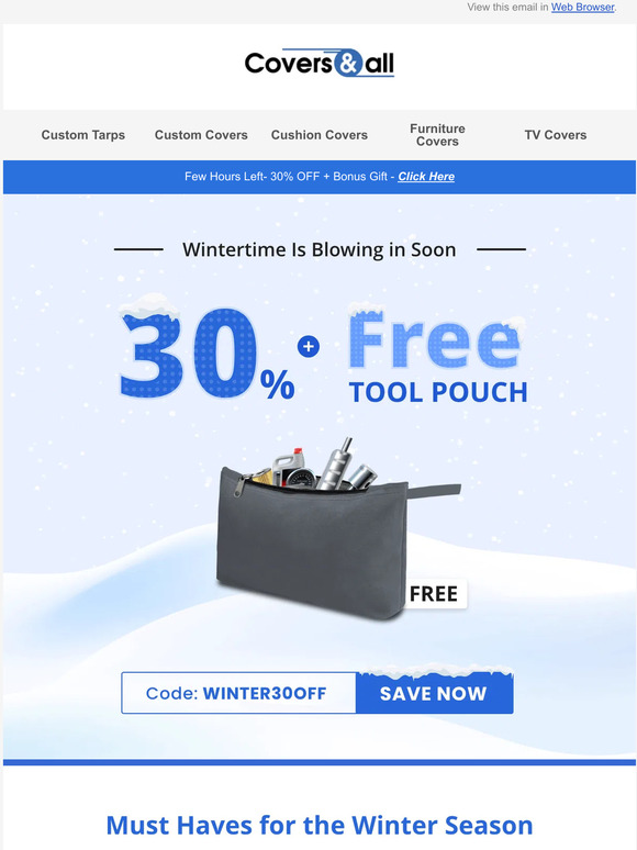⏰Time's Ticking on Flash Winter Savings