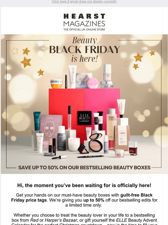 BLACK FRIDAY | Your beauty savings are here ✨​