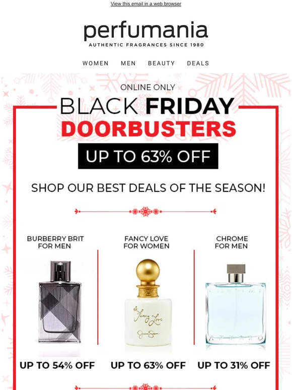 Black Friday Doorbusters are Here!!!