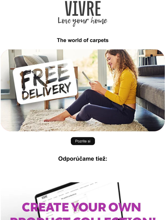 Choose your favorite rug from the Universe of carpets collection, with free delivery. Love Your Home