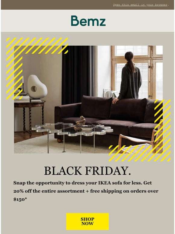 Black Friday just started 😍