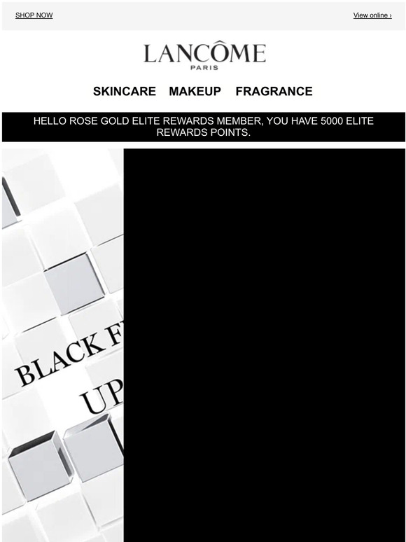 Lancôme US: Up to 35% off this Singles' Day | Treat Yourself | Milled
