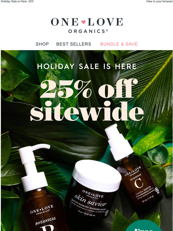 ✨25% Off ✨ is ON!