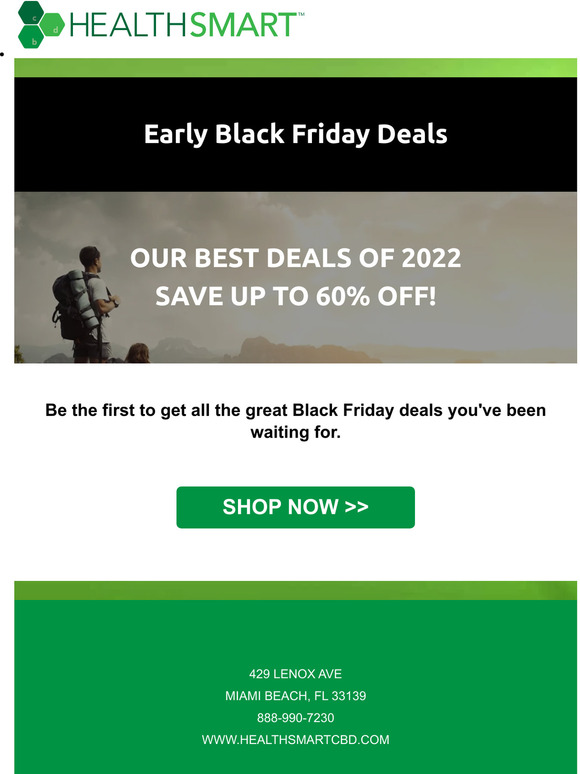 Early Black Friday deals are here!